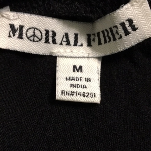 Super Soft Black Stretchy Jersey Dress Lace Up Medium - Picture 6 of 8